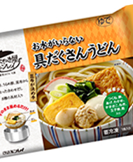 お水がいらない　具だくさんうどん