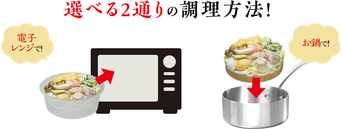 お水がいらない鍋 なべやき屋キンレイ 鍋焼うどん 冷凍麺はキンレイ