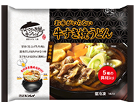 [写真]お水がいらない牛すき焼うどん