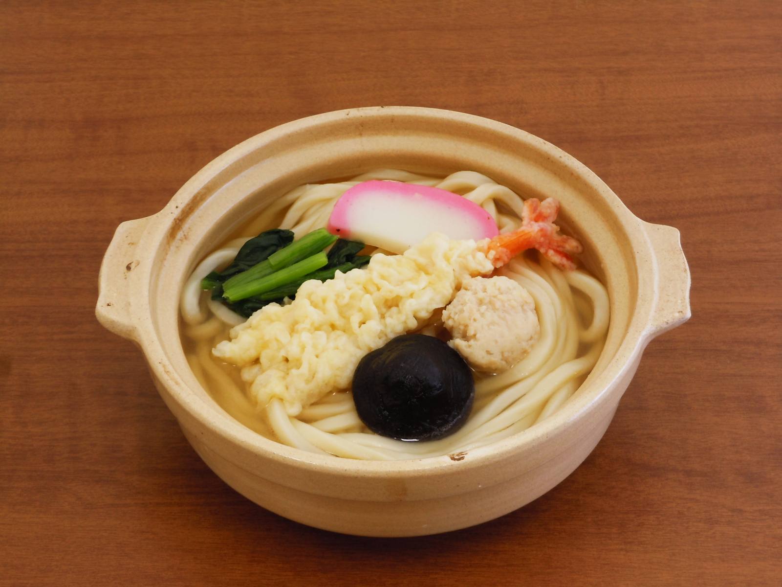 えび天鍋焼うどんセット | なべやき屋キンレイ | 鍋焼うどん・冷凍麺は
