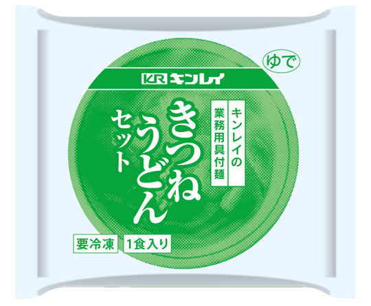 きつねうどんセット | なべやき屋キンレイ | 鍋焼うどん・冷凍麺はキンレイ